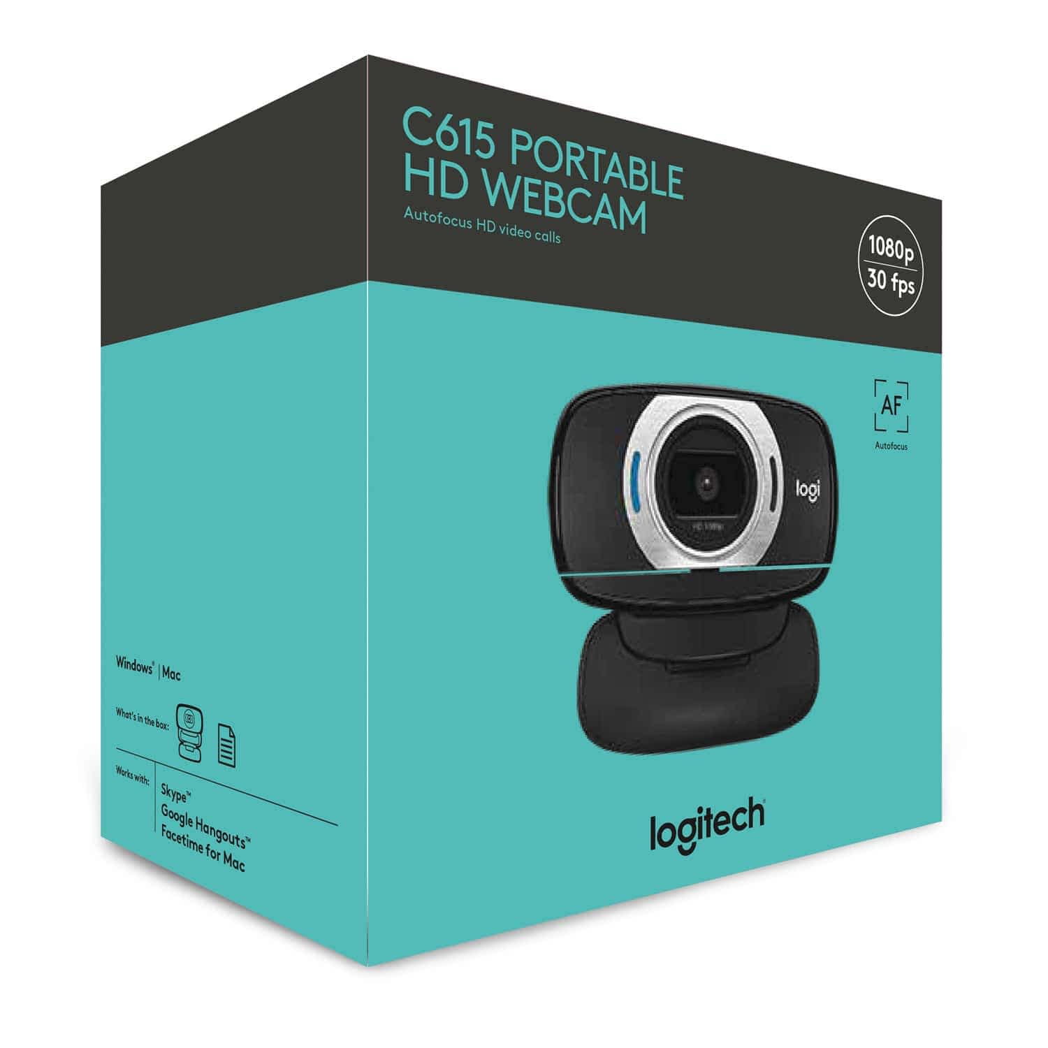 logitech webcam c615 driver windows 10
