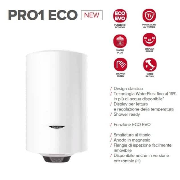 Ariston Pro1 Eco 50 Liter Water Heater Listrik 1200 Watt ...